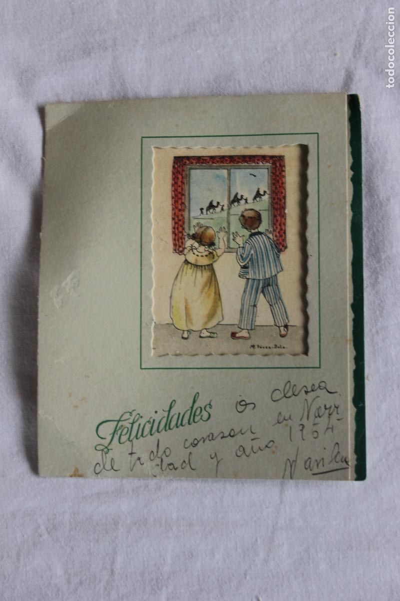 Postcards: TARJETA FELICITACION SERIE 2000 ILUSTRA PEREZ DOLA 1954