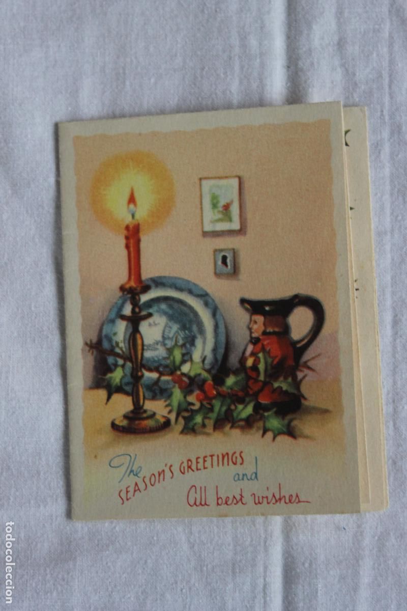 Postcards: TARJETA FELICITACION INGLESA 12 X 6