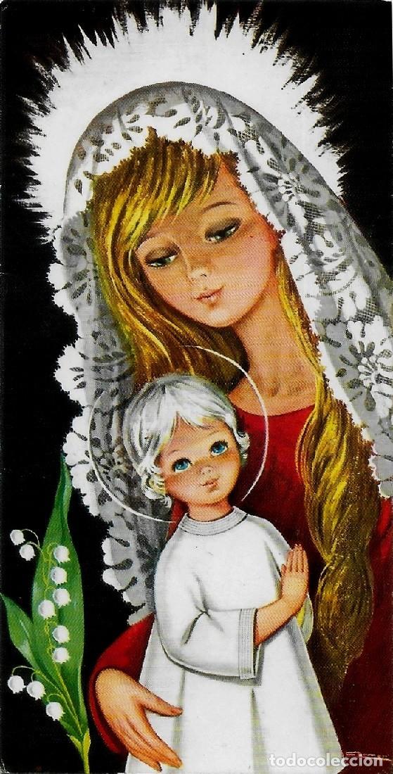 Cartes Postales: 6094T - EDICIONES BV SERIE X-1109-3.1- SENCILLA- DATA 1970 - ILUSTRA CARMEN