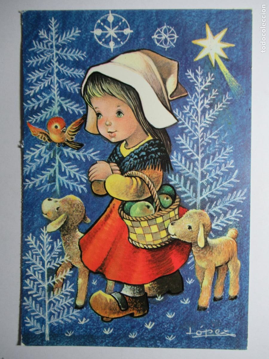 Postales: Postal Navidad - L&oacute;pez - Foto 1