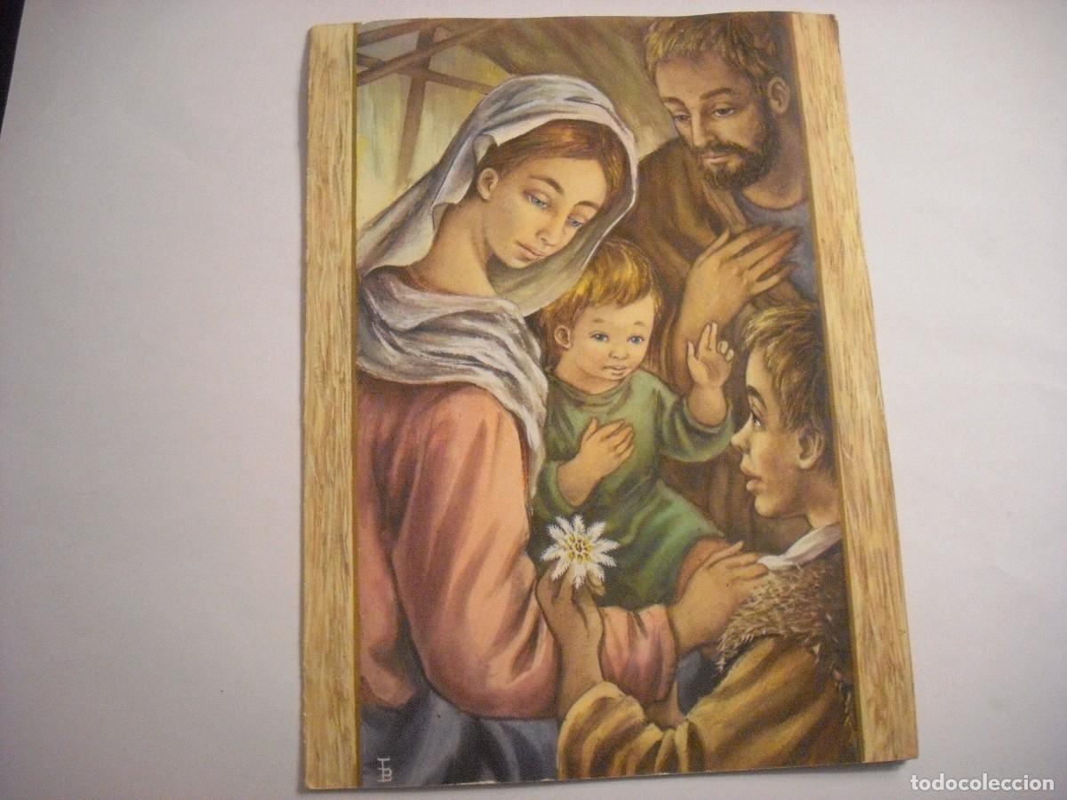 Postales: POSTAL DE NAVIDAD, DOBLE ESCRITA - Foto 1
