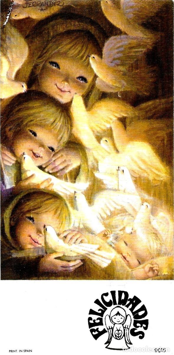 Cartoline: 0810I - FERR&Aacute;NDIZ- FELICIDADES N&ordm; 9015 - 14X6,7 CM - DATA 1973