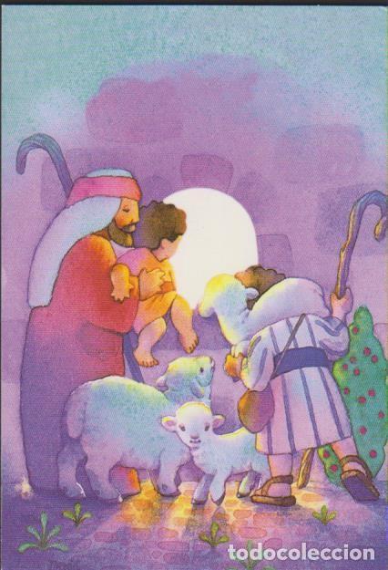 Cartoline: tarjeta d&iacute;ptica navidad AYUDA EN ACCION N&ordm; PTNAA 001 navide&ntilde;a CHRISTMAS DIPTICO