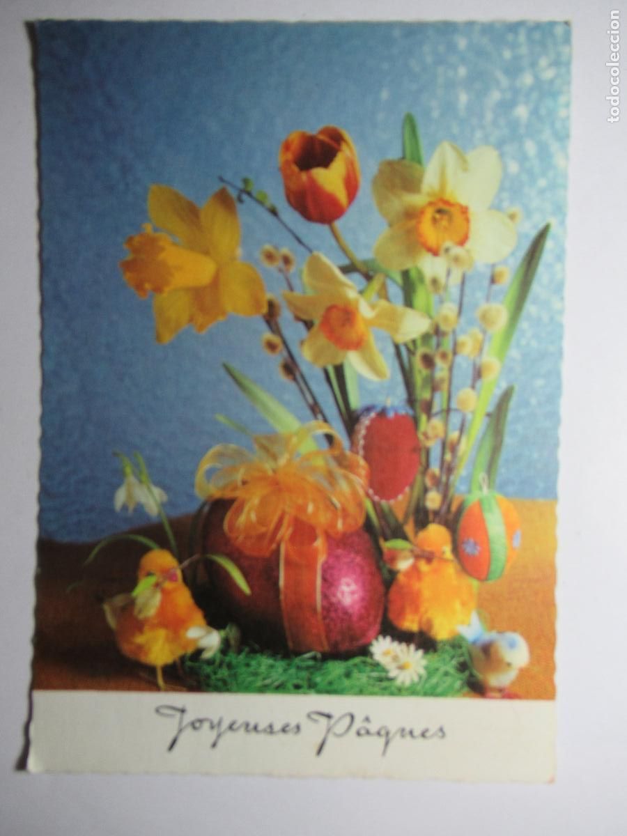 Postales: Postal Flores Navidad - Foto 1