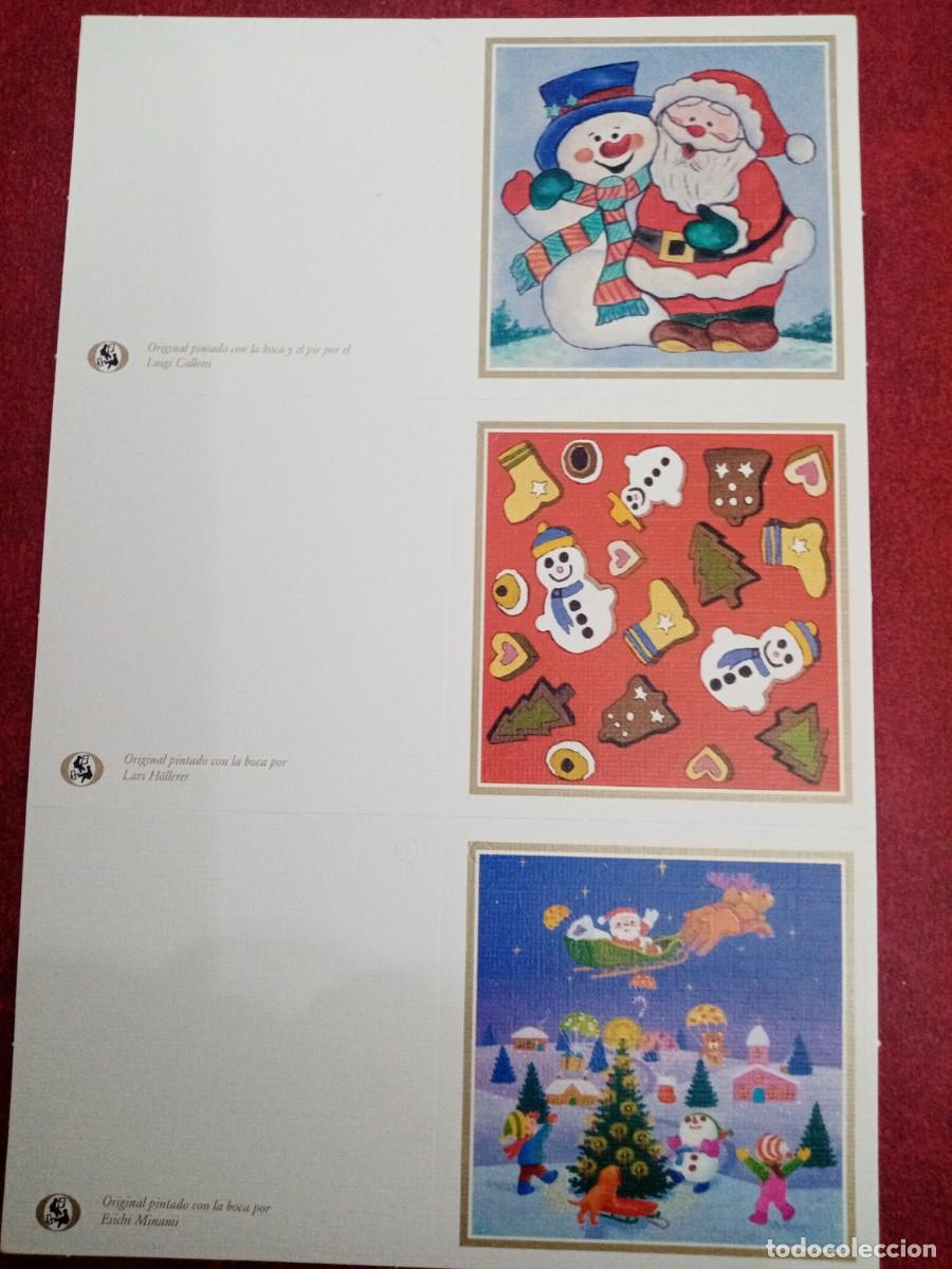 Postkarten: Tres peque&ntilde;as felicitaciones de Navidad