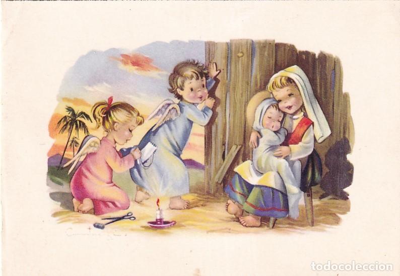 Cartes Postales: Felicitaci&oacute;n Navidad. No figura editor. C y Z 3061- Z/8 Escrita en 1957