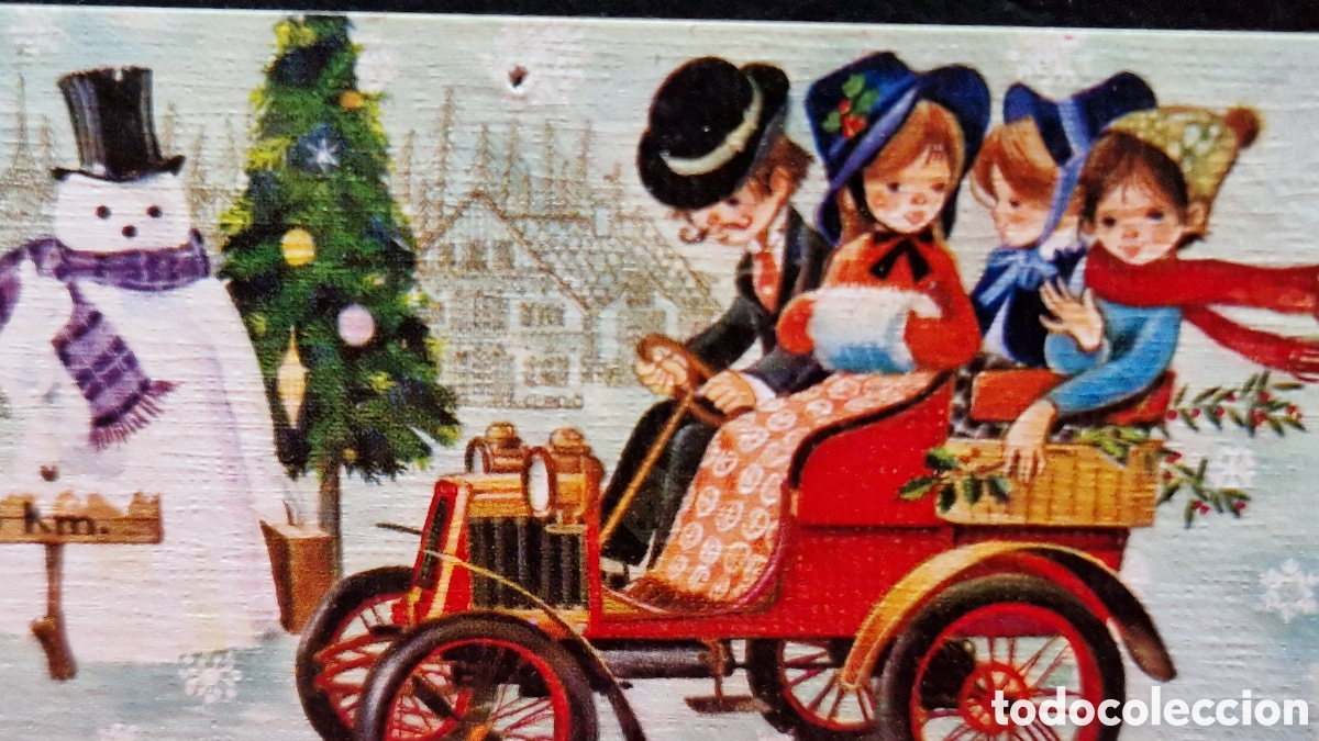 Postales: Preciosa postal de Navidad. Escrita