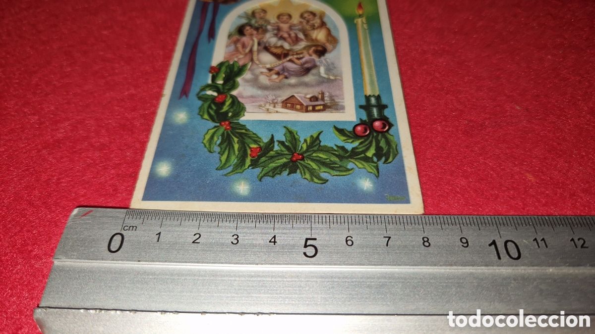 Postales: Preciosa postal de Navidad. Triptico. Sin escribir - Foto 8