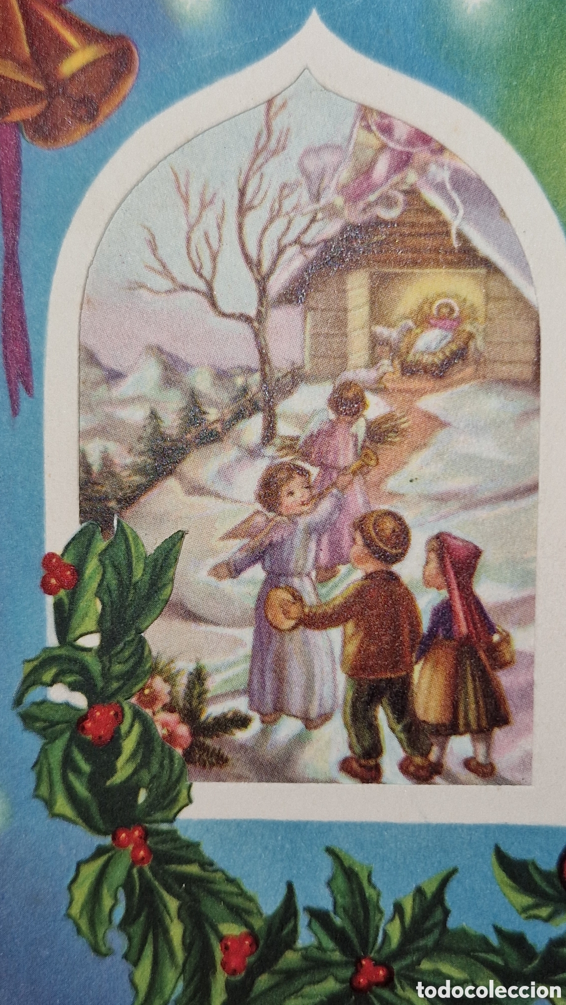 Postales: Preciosa postal de Navidad. Triptico. Sin escribir