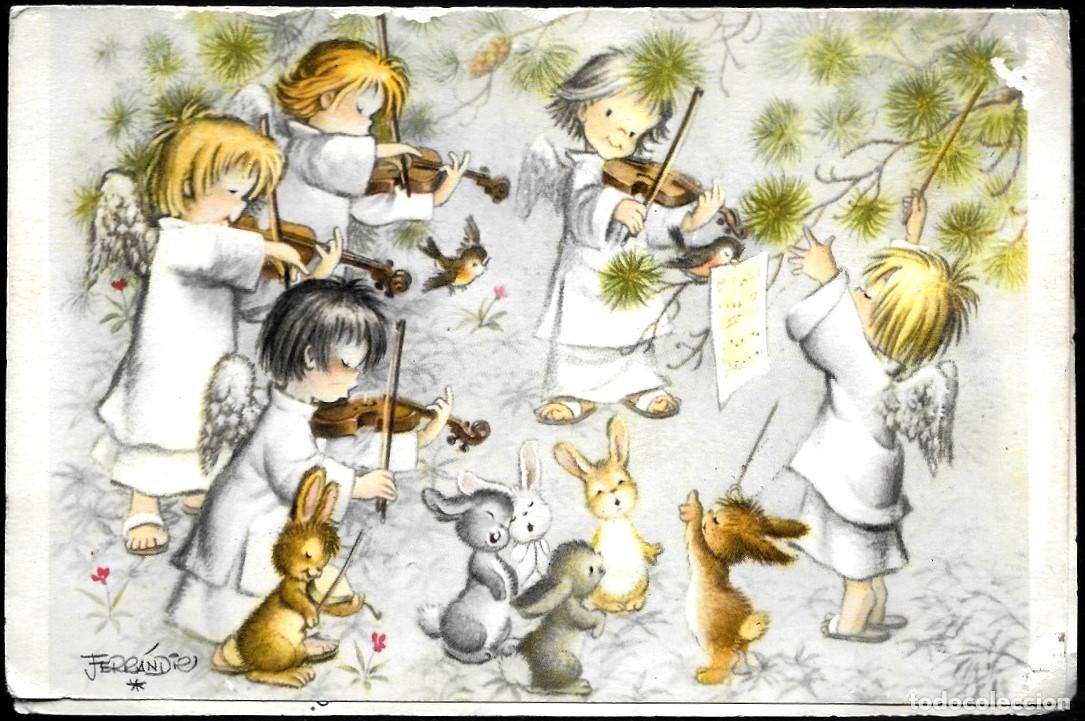 Postkarten: 0898I - FERR&Aacute;NDIZ - ANTIGUA EDICION SUBI S. 1524.2 - DIPTICA 16X10,5 CM- IMPRESA 1960