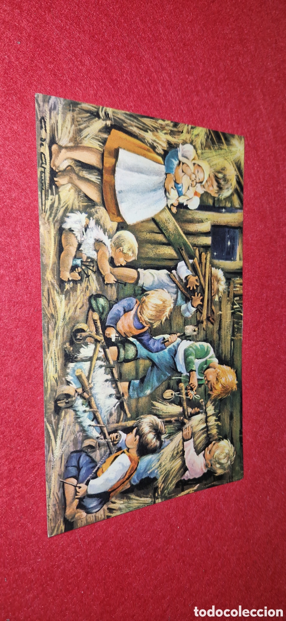 Postales: Preciosa postal de Navidad. - Foto 7