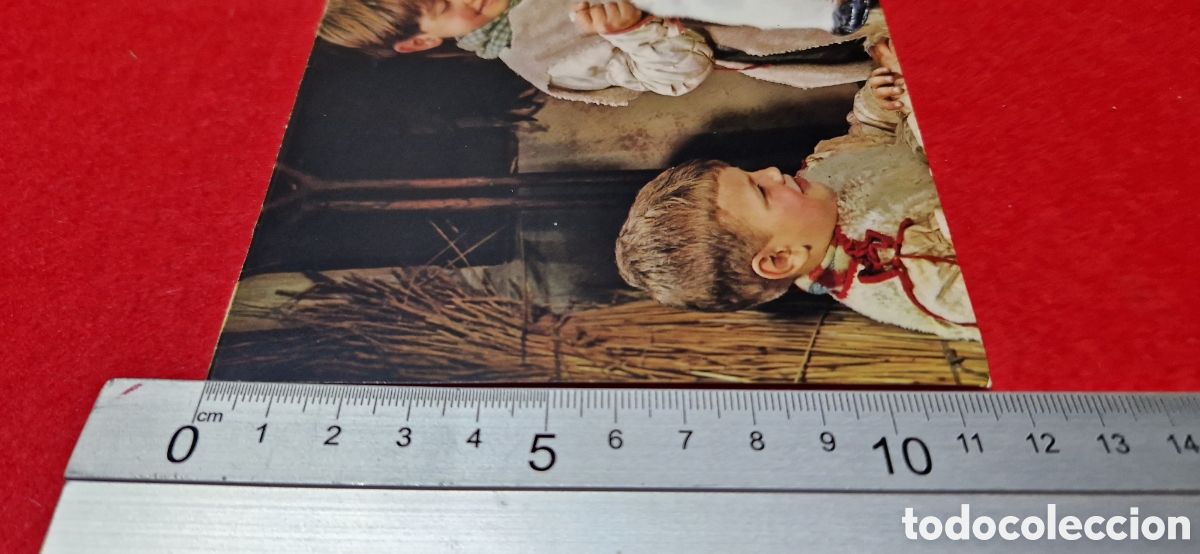 Postales: Preciosa postal de Navidad. Ni&ntilde;os - Foto 5