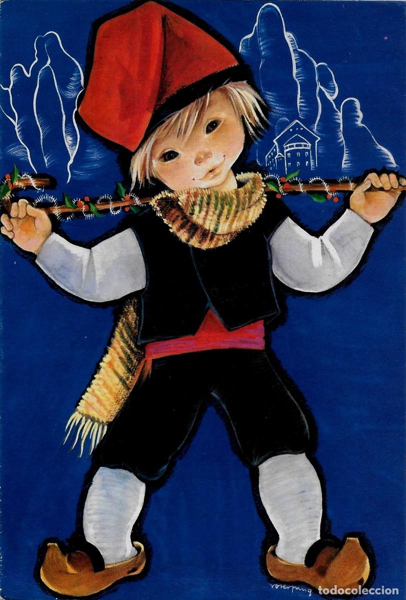 Postkarten: 0836G -ROSER PUIG - EDICIONES SABADELL SERIE MIRACLE 4004- DIPTICA 16,7X11,5 CM- IMPRESA 1969