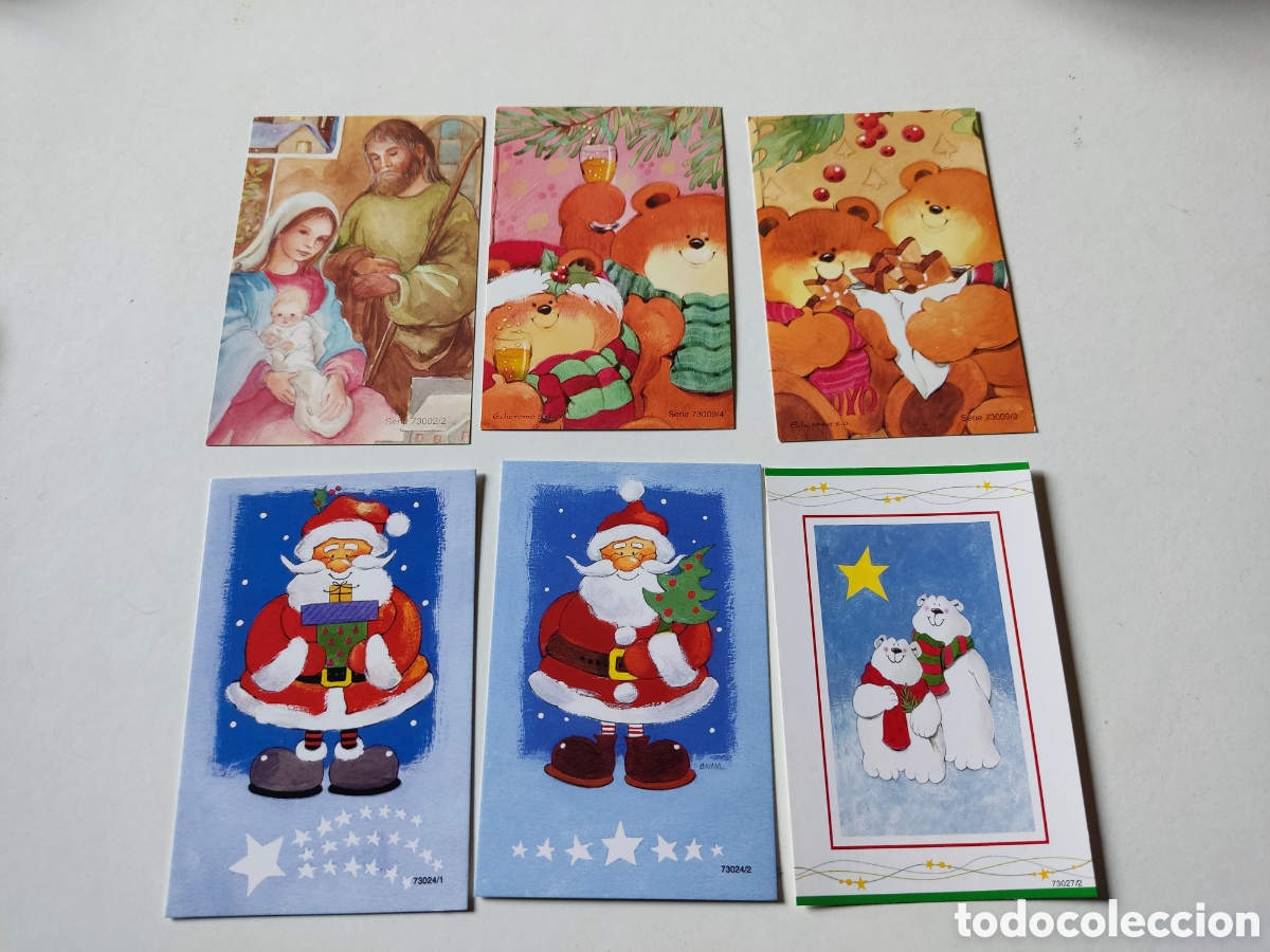 Cartes Postales: 6 postales navidad
