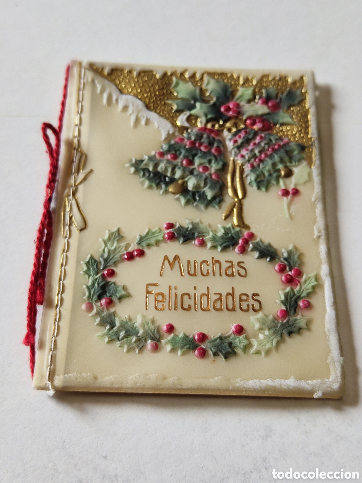 Postkarten: Antigua postal muchas felicidades