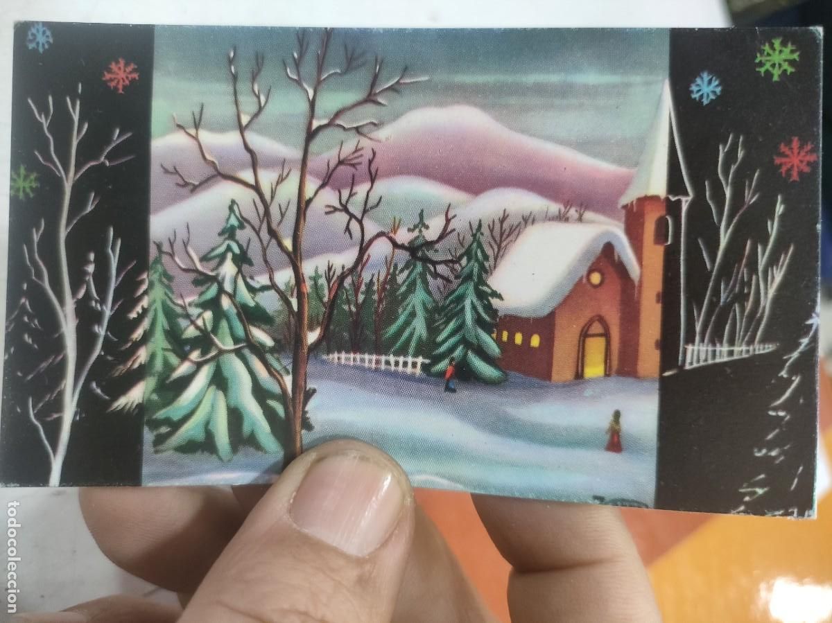 Postkarten: Postalita o Tarjeta Navide&ntilde;a L.T. 313 a&ntilde;o 1968