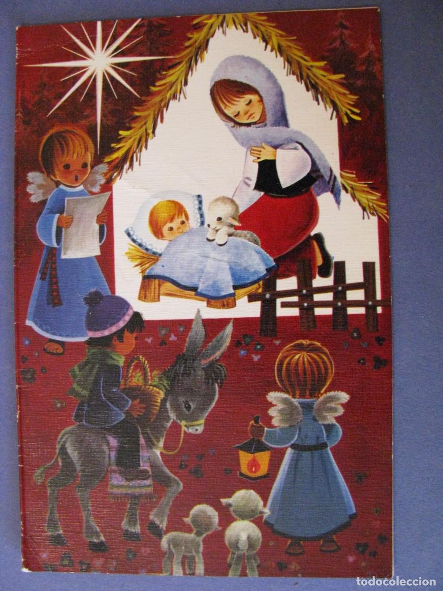 Postais: POSTAL DE NAVIDAD DE IL? ED. SUBI A - 727 - 4. 14X9 CM. ESCRITA 1972.