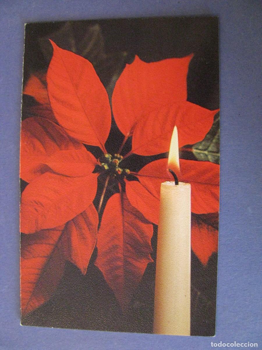 Postais: POSTAL DIPTICA DE NAVIDAD. SUIZA. ESCRITA 1970. 13,5X8,5 CM.