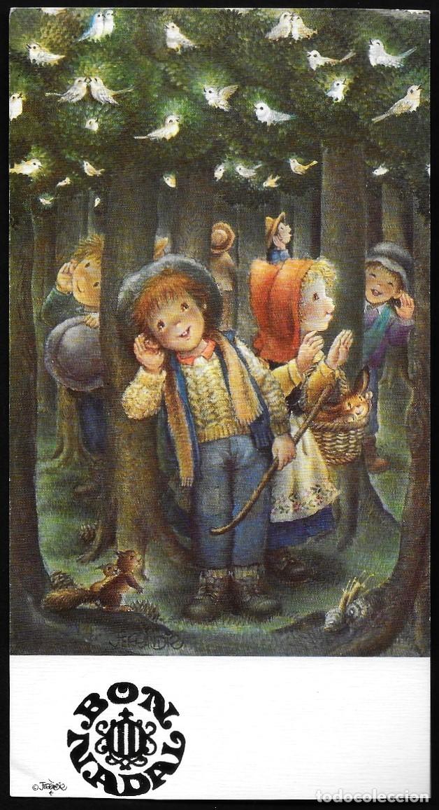 Postais: 6095U -FERR&Aacute;NDIZ - BON NADAL-16,5X8,5 CM - SERIE 46447 - DATA 1987