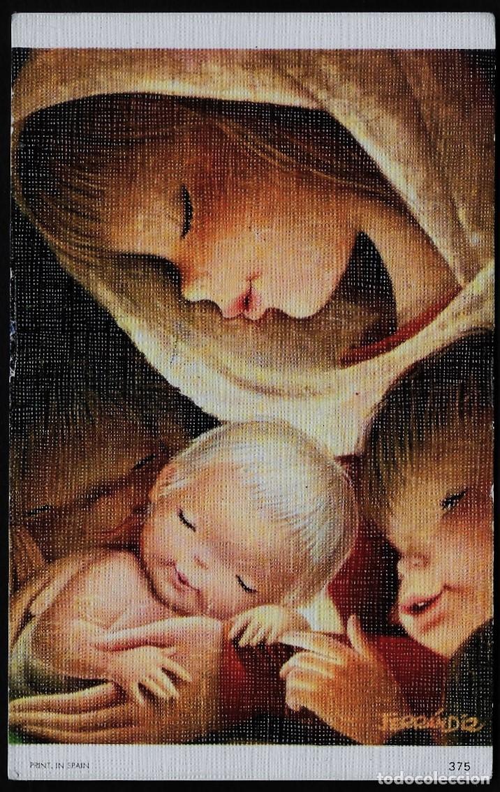 Postais: 6098U - FERR&Aacute;NDIZ - ADORACI&Oacute;N AL NI&Ntilde;O - N&ordm; 375 - 11,7X7,5 CM - DATA 1967