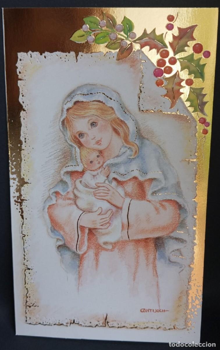 Postais: 6006V -CONTIJOCH -EDIC. CREACIONES MONAIR - SERIE M-1014-5- DIPTICA, RELIEVE 19,5X11,5 CM -NUEVA