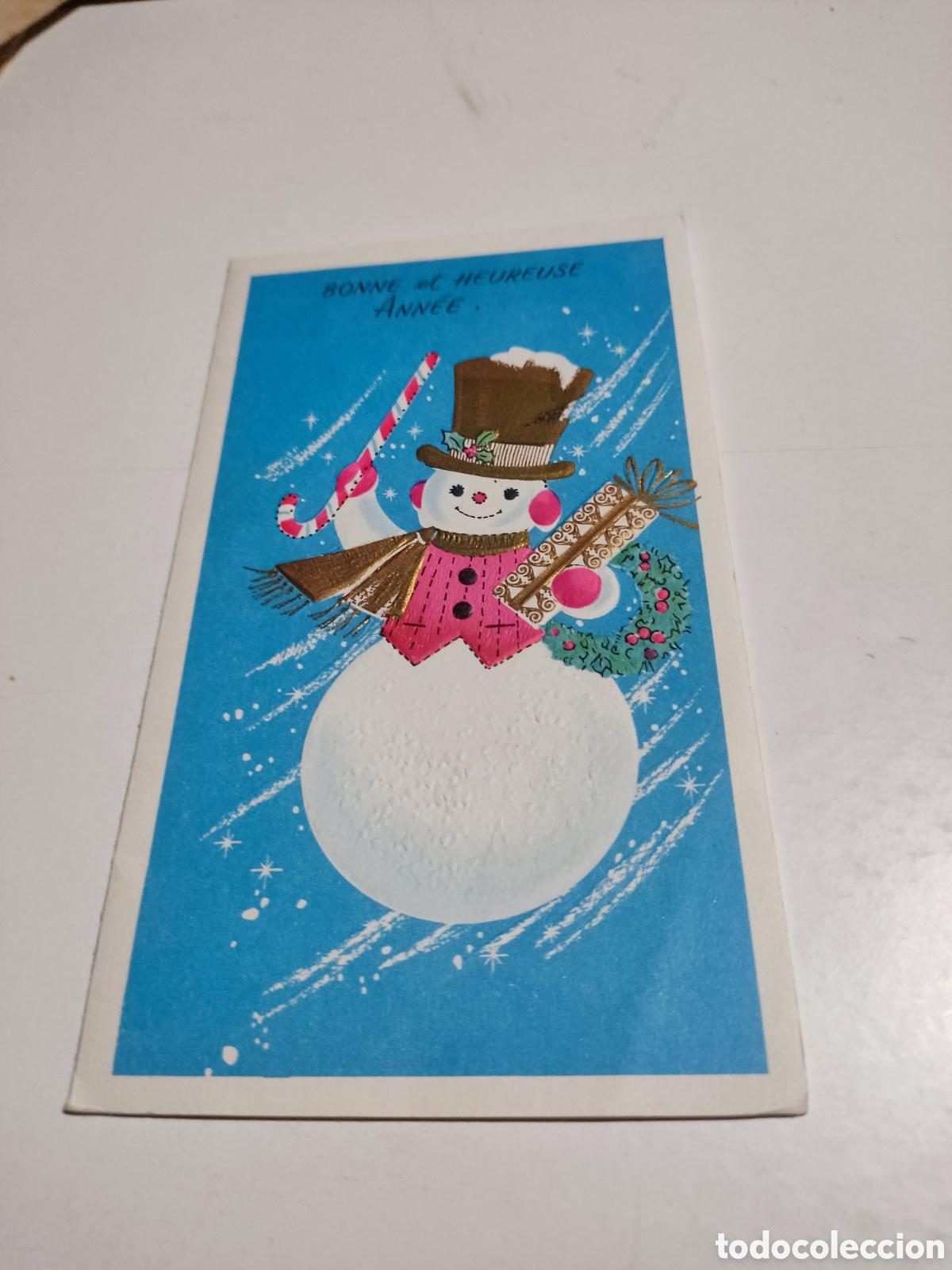 Postales: Postal feliz a&ntilde;o francesa