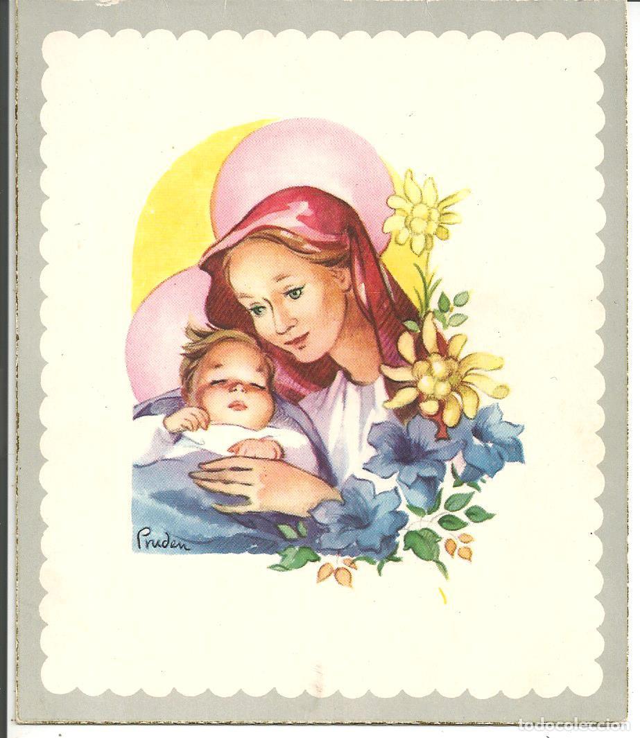 Postkarten: FELICITACION NAVIDAD *PRUDEN* - ANDES SERIE 103 - DIPTICA, 13,5X11 CM - A&Ntilde;O 1959