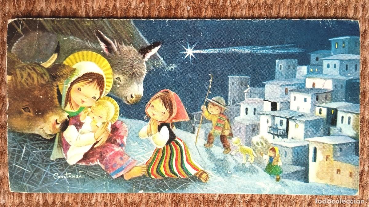 Postkarten: TARJETA FELICITACION DE NAVIDAD - ILUSTRACION CONSTANZA - 1968