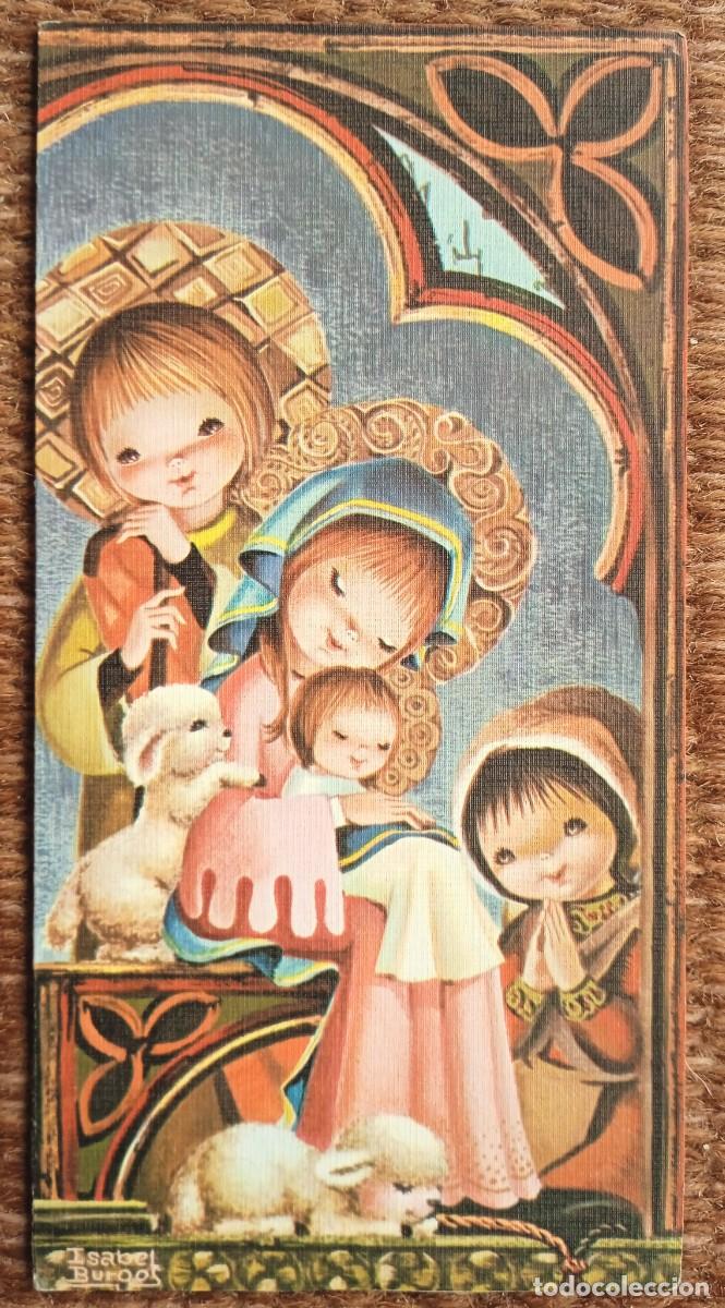 Postkarten: TARJETA FELICITACION DE NAVIDAD - ILUSTRACION ISABEL BURGOS 1971