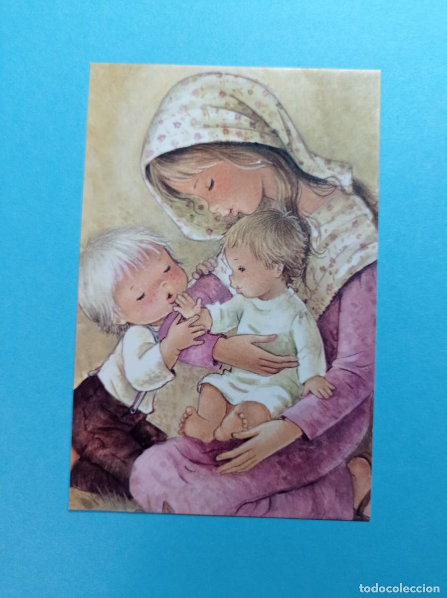 Postais: CHRISTMAS, NAVIDAD: VIRGEN MAR&Iacute;A, NI&Ntilde;O JES&Uacute;S CON OTRO NI&Ntilde;O RUBIO. C. Y Z. VER +++