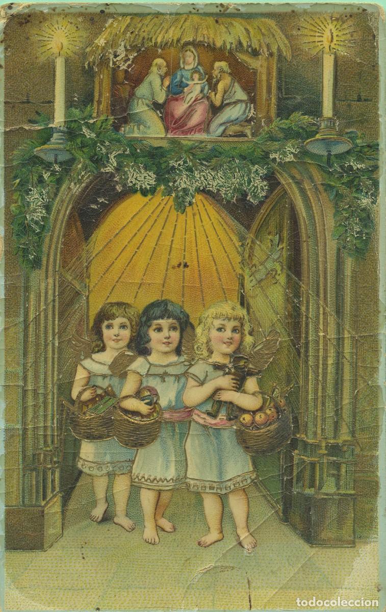 Postcards: N&ordm; 2107 H. Postal felicitaci&oacute;n navide&ntilde;a. Impresa en Alemania