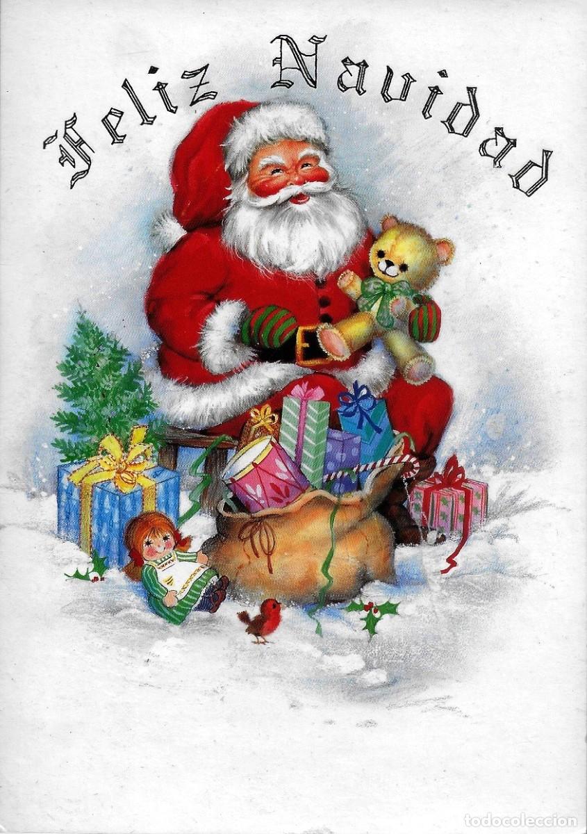 Postcards: 6081V- EDICIONES CARTORAMA - CART-NOEL 111- GRAFICAS ALBERDI- DIPTICA 17,8X12,5 CM