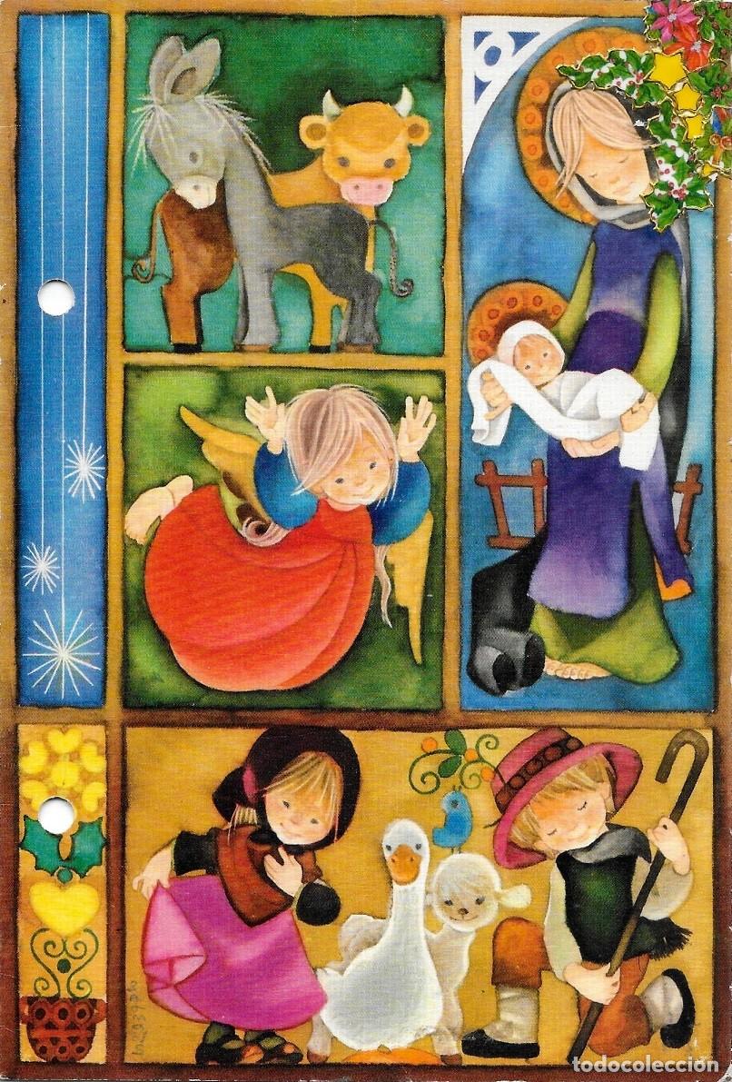 Postais: 6083V - SALMONS - EDICIONES SABADELL SERIE MIRACLE 02.04.082.3 - DIPTICA 16,8X11,5 CM- IMPRESA 1971