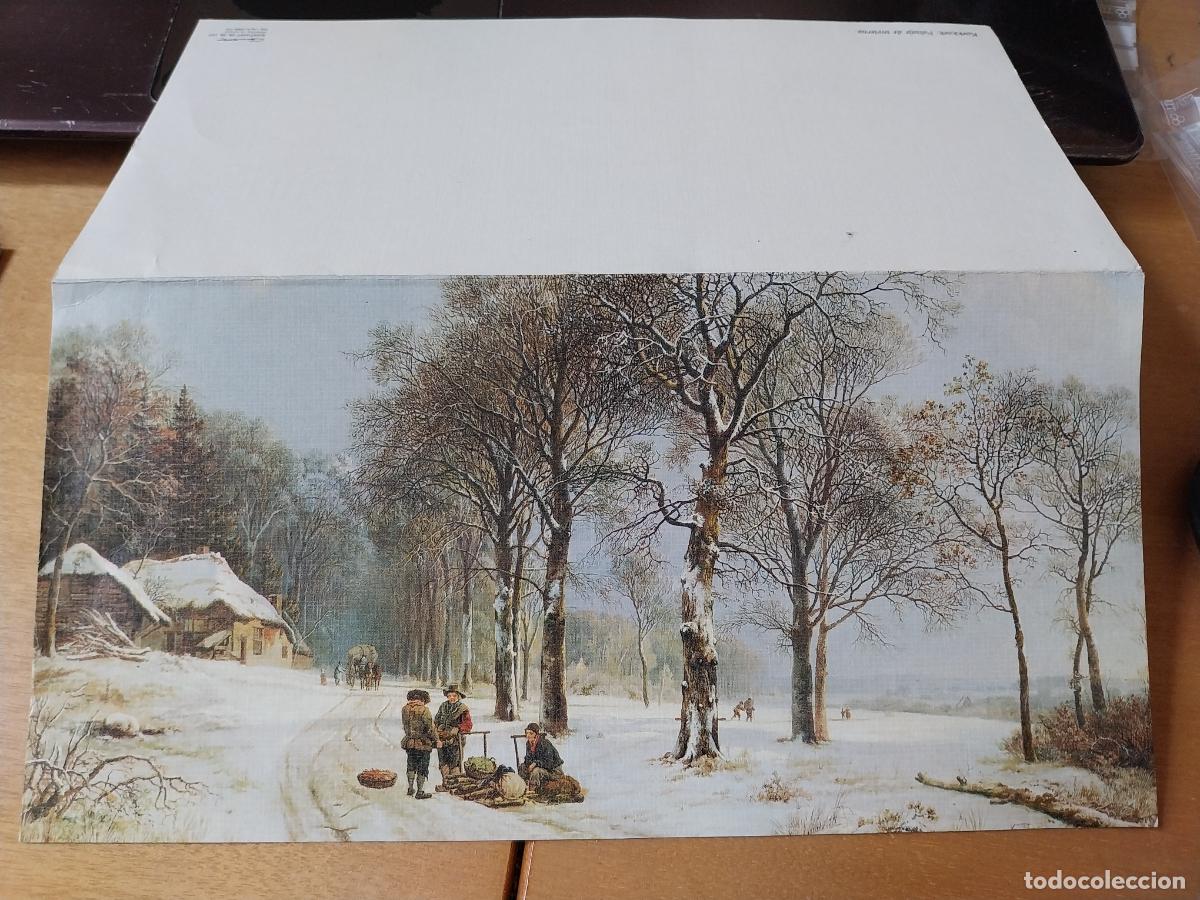 Postkarten: NAVIDAD FELICITACION DIPTICO 22,8 X 11,3CM PROMO EGUREN 1973