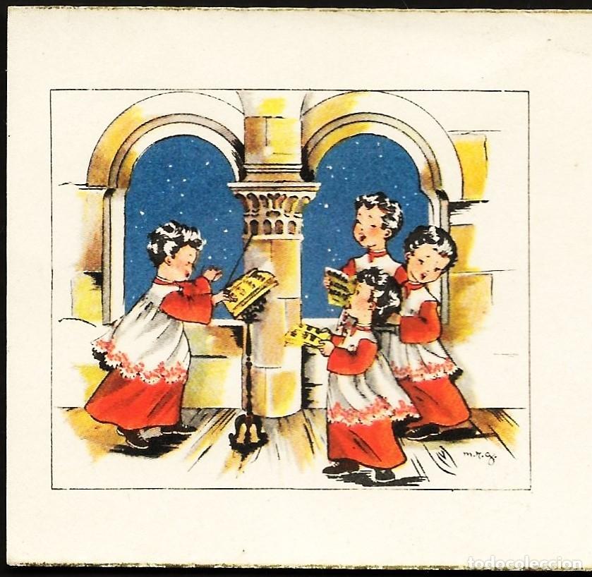 Postcards: 6028X - M.R.G - MONAGUILLOS - HERMOSA Y ANTIGUA TARJETA DE FELICIDADES- 10X6,5 CM