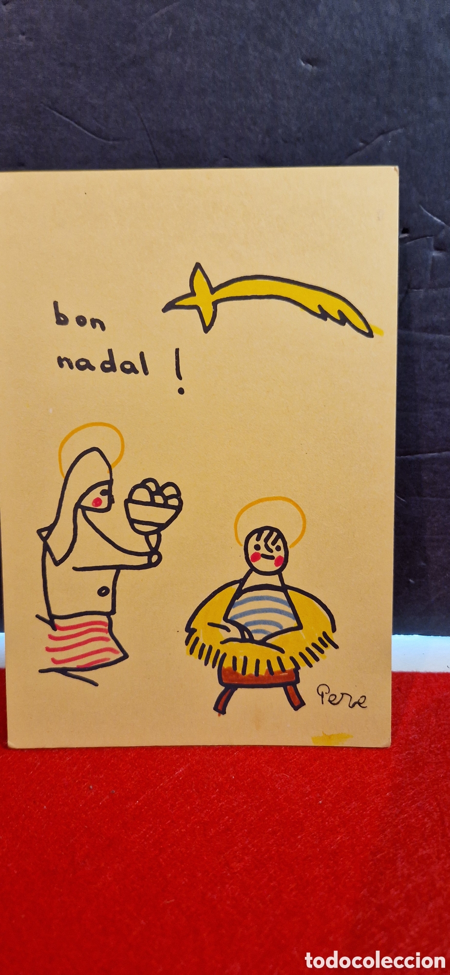 Postales: Preciosa postal de Navidad. - Foto 2