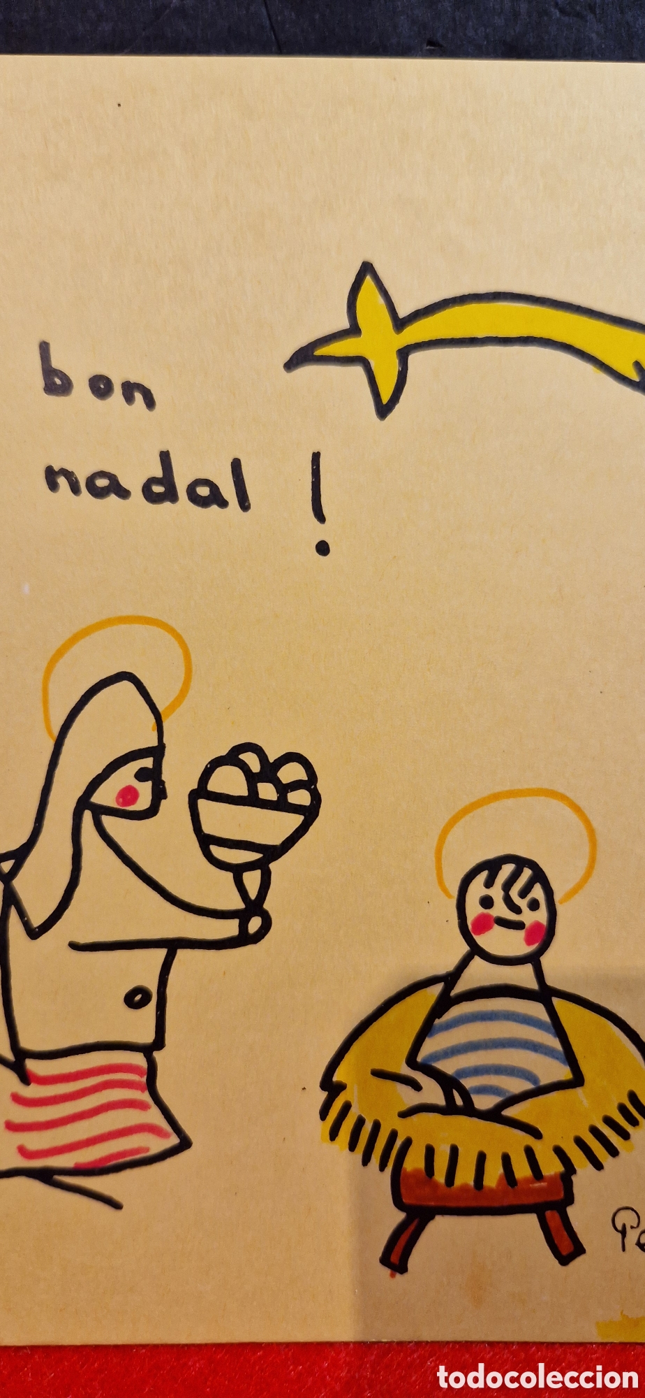 Postales: Preciosa postal de Navidad. - Foto 1