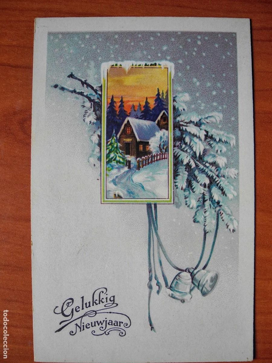 Postales: Postal Navidad. Circulada con sello. - Foto 1
