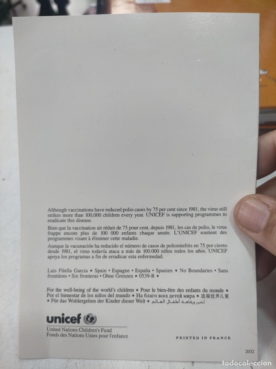 Postales: Felicitaci&oacute;n Navide&ntilde;a UNICEF escrita - Foto 2