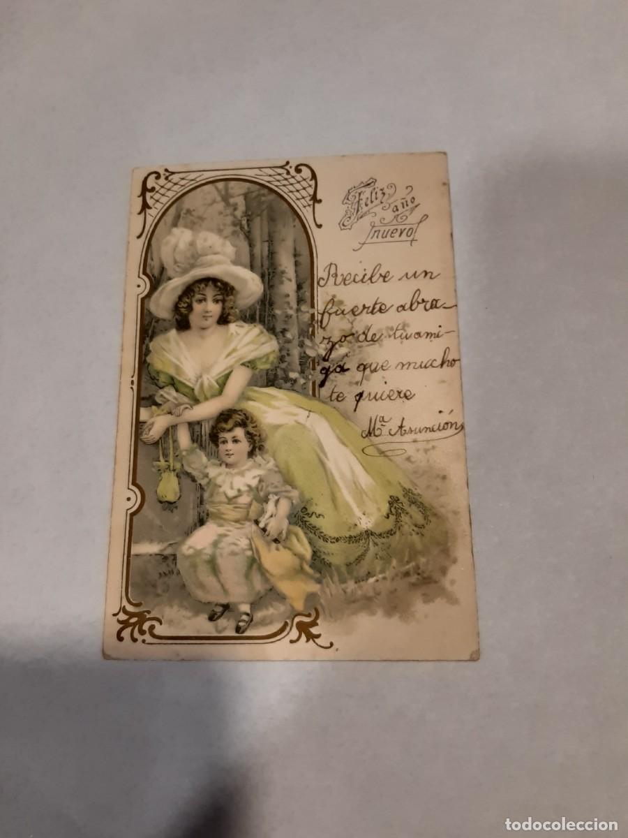 Postales: POSTAL DE NAVIDAD A&Ntilde;O 1903 - Foto 1