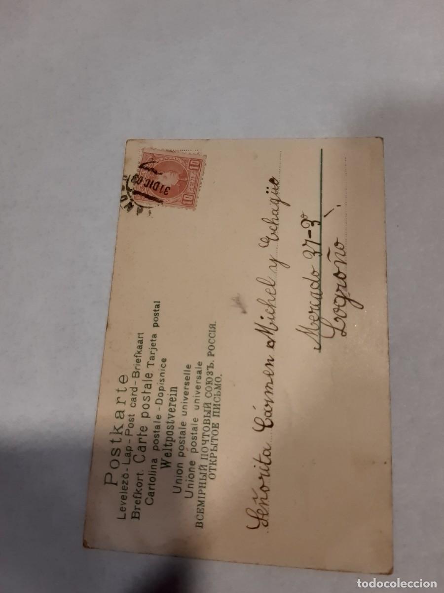 Postales: POSTAL DE NAVIDAD A&Ntilde;O 1903 - Foto 2