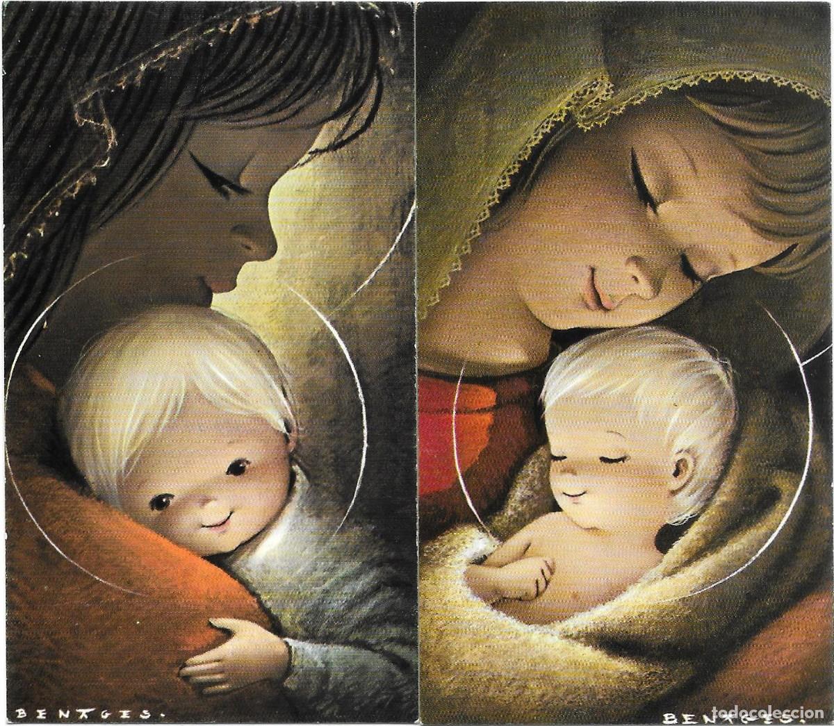 Postkarten: 6086Y- BENAGES- LOTE DE 2 PRECIOSAS POSTALES CyZ SERIE 545.135 A y B - DATA 1968 - 10,5X6 CM C.U