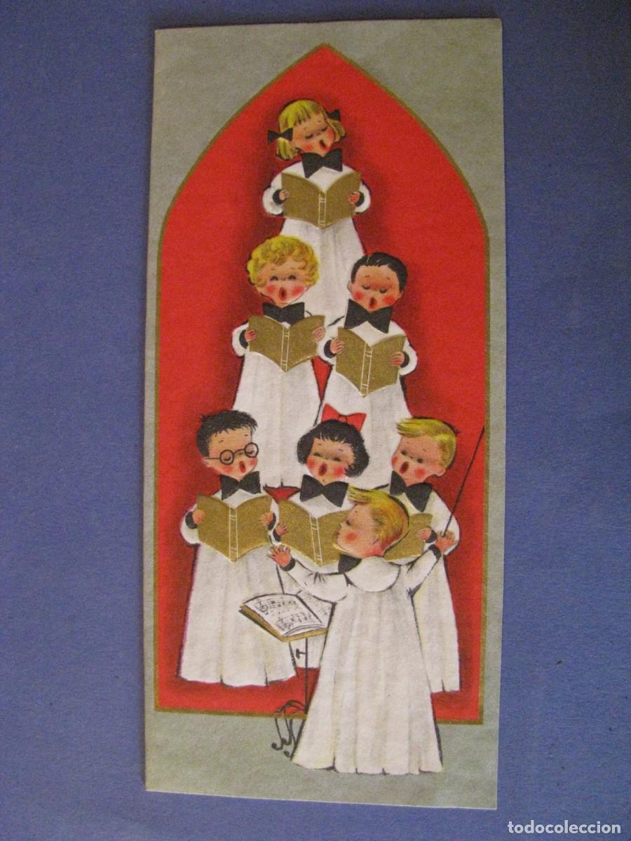 Postais: POSTAL DIPTICA DE NAVIDAD. NU 15-15. 18X8 CM. ESCRITA.