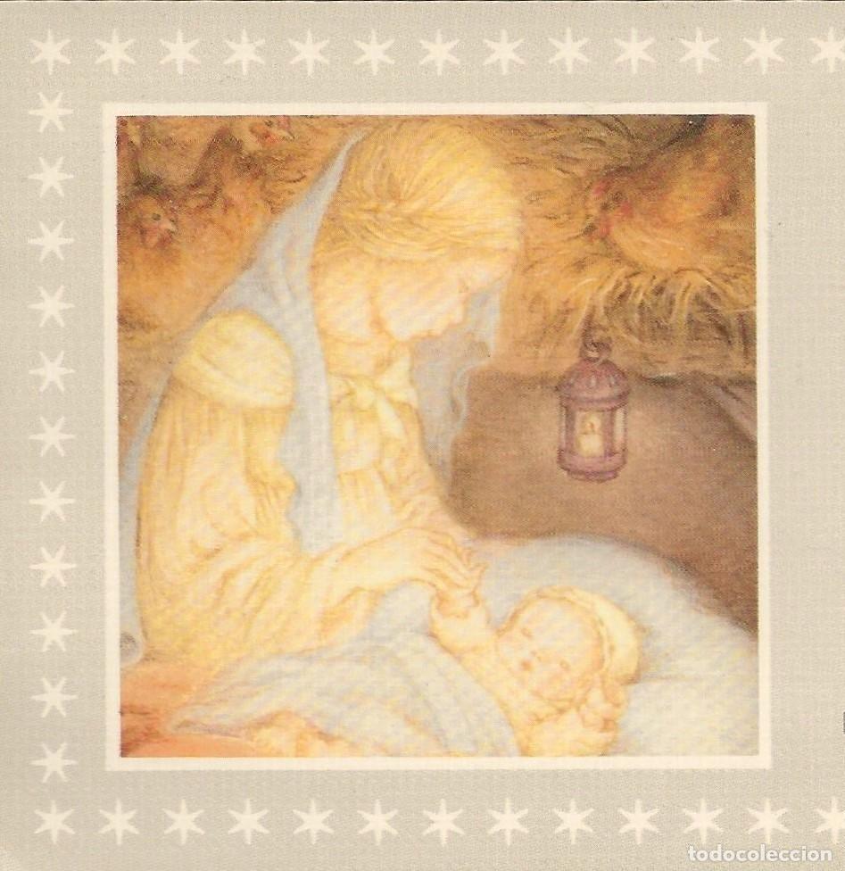 Postkarten: 2076P - LISI MARTIN -HERMOSA POSTAL LA VIRGEN Y EL NI&Ntilde;O-EDICIONES BUSQUETS 02.33.071.2 - 16,5X8,3 CM