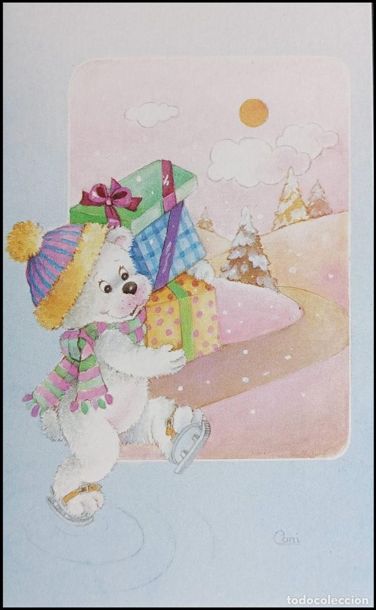 Postkarten: 2024M- CONI (CONSTANZA) EDICIONES AGENCY SERIE 1.136-B- DIPTICA 13,5X8,5 CM