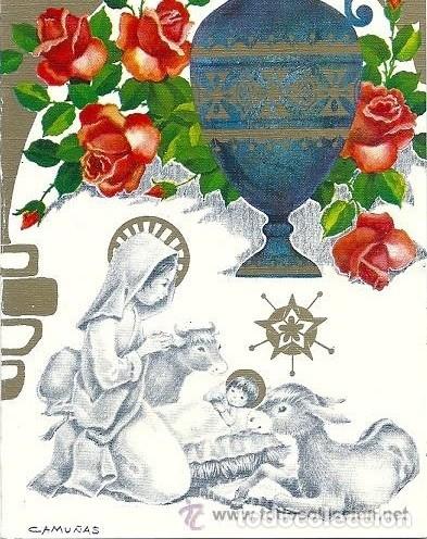 Postkarten: 2061M - EDIC. ANCORA SERIE 2238.1- DIPTICA 16,5X8.5 CM - IMPRESA 1971 - ILUSTRA CAMU&Ntilde;AS