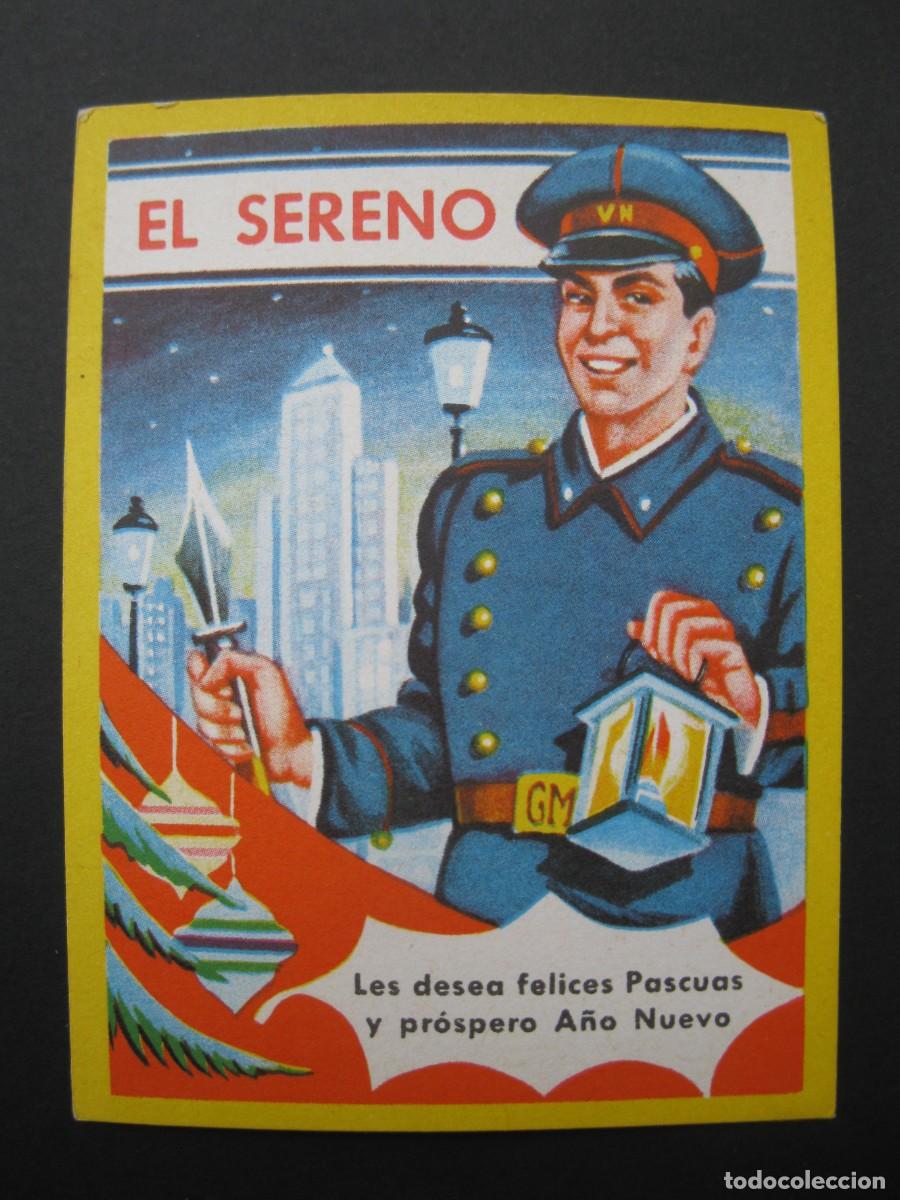Cartes Postales: EL SERENO LES DESEA FELICES PASCUAS - FELICITACI&Oacute;N NAVIDE&Ntilde;A - AGUINALDO.