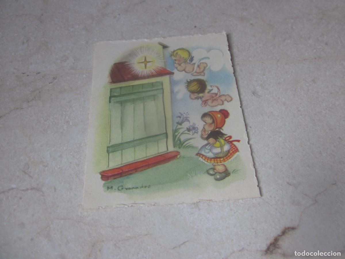 Postcards: FELICITACION NAVIDAD PEQUE&Ntilde;A ESCRITA - 1959