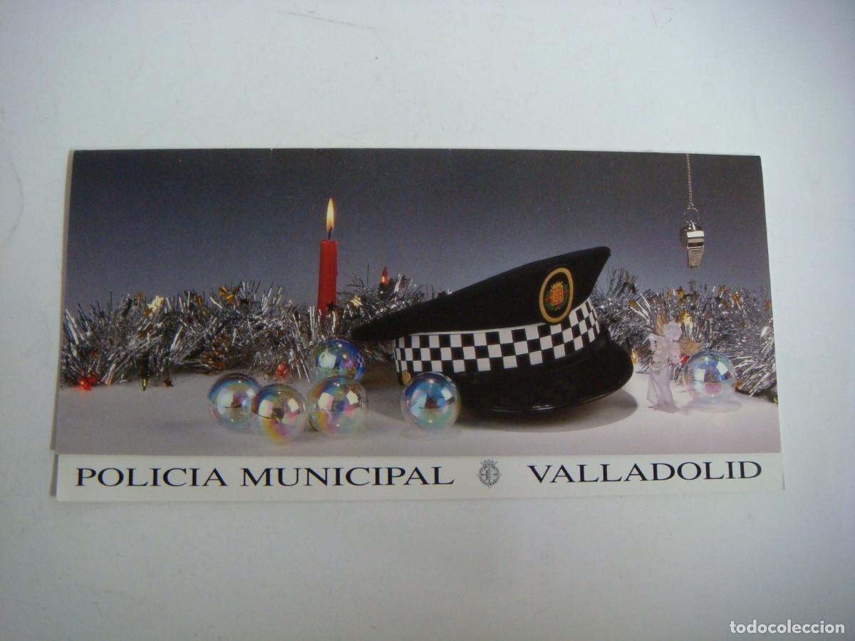 Postcards: CHRISTMAS DE POLICIA MUNICIPAL DE VALLADOLID-CAJ-POS-N&ordm;4