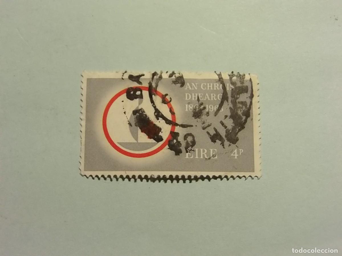 Postais: IRLANDA 1963 - CENTENARIO DE LACRUZ ROJA - EMBLEMA - 4 P.